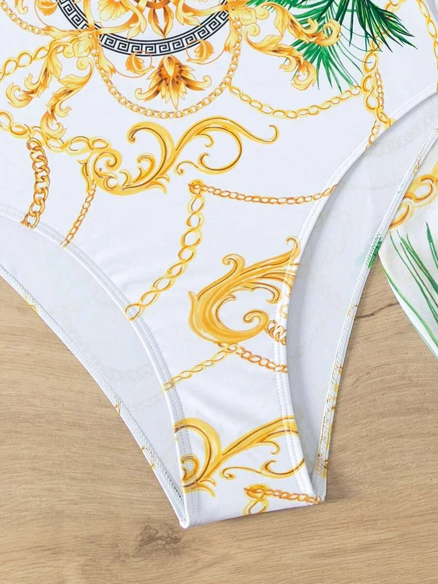 Conjunto Maiô com Saída Glamm