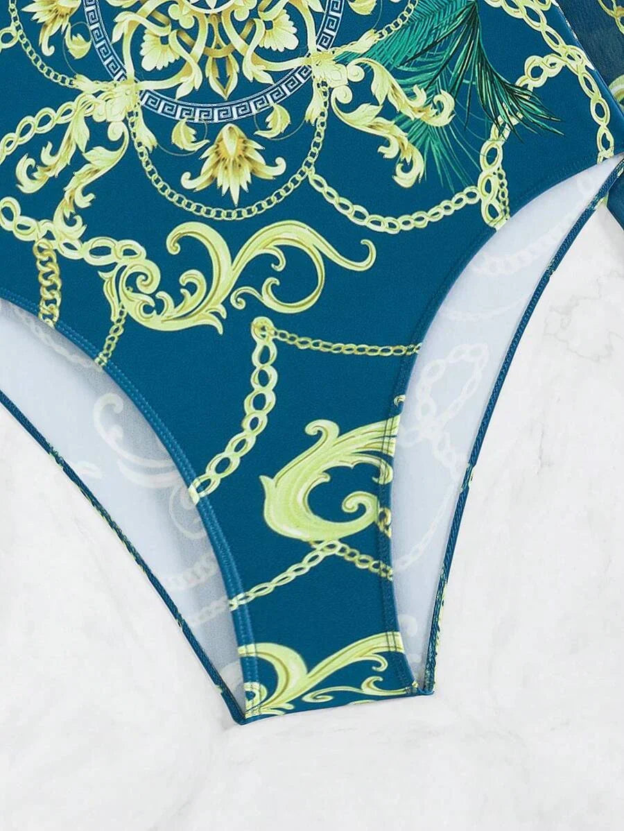 Conjunto Maiô com Saída Glamm