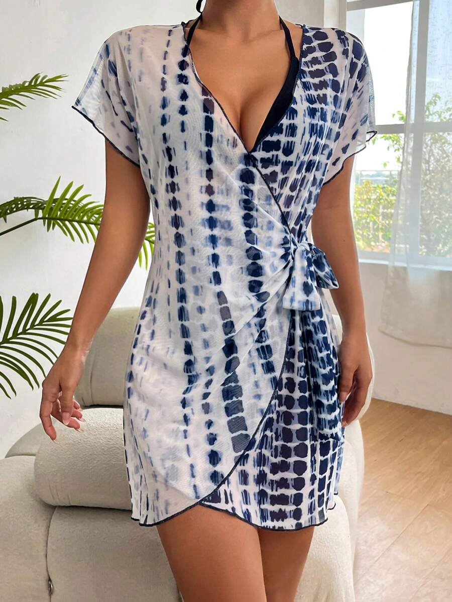 Saída de Praia Tie-Dye Ocean Breeze