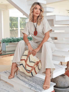 Conjunto Feminino de Linho