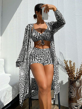 Conjunto Praia Maze 3 Peças