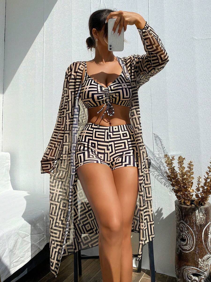 Conjunto Praia Maze 3 Peças