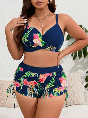 Shortkini Feminino Push Up