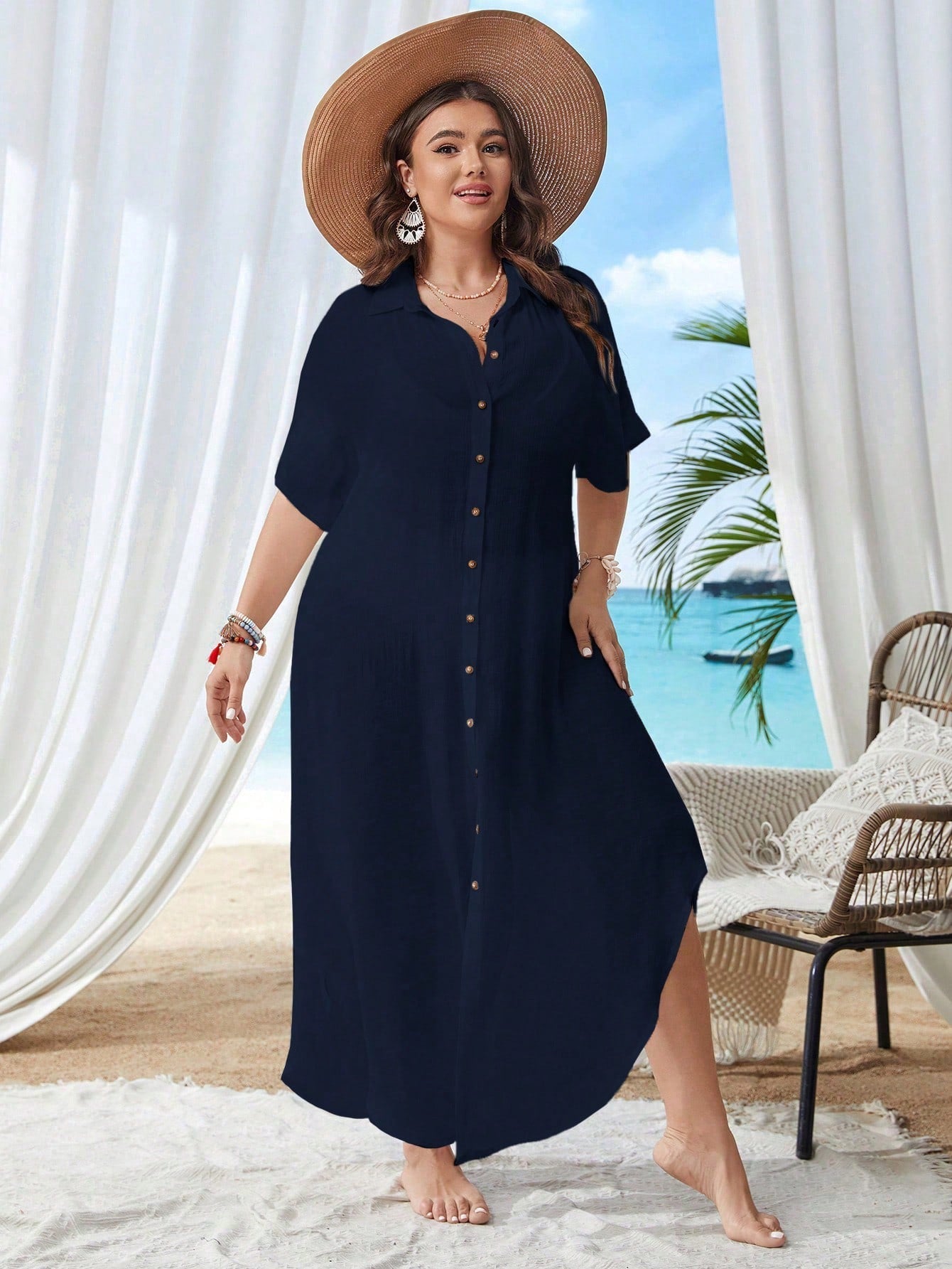Saída de Praia Feminina Valentina