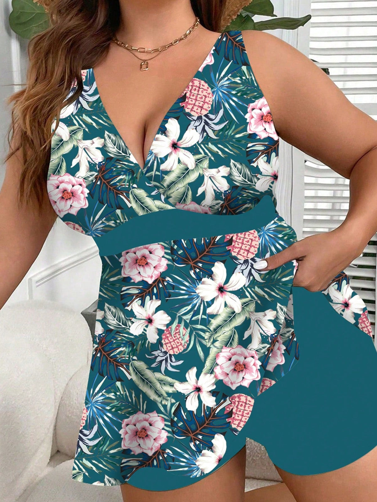 Tankini Feminino Estampado
